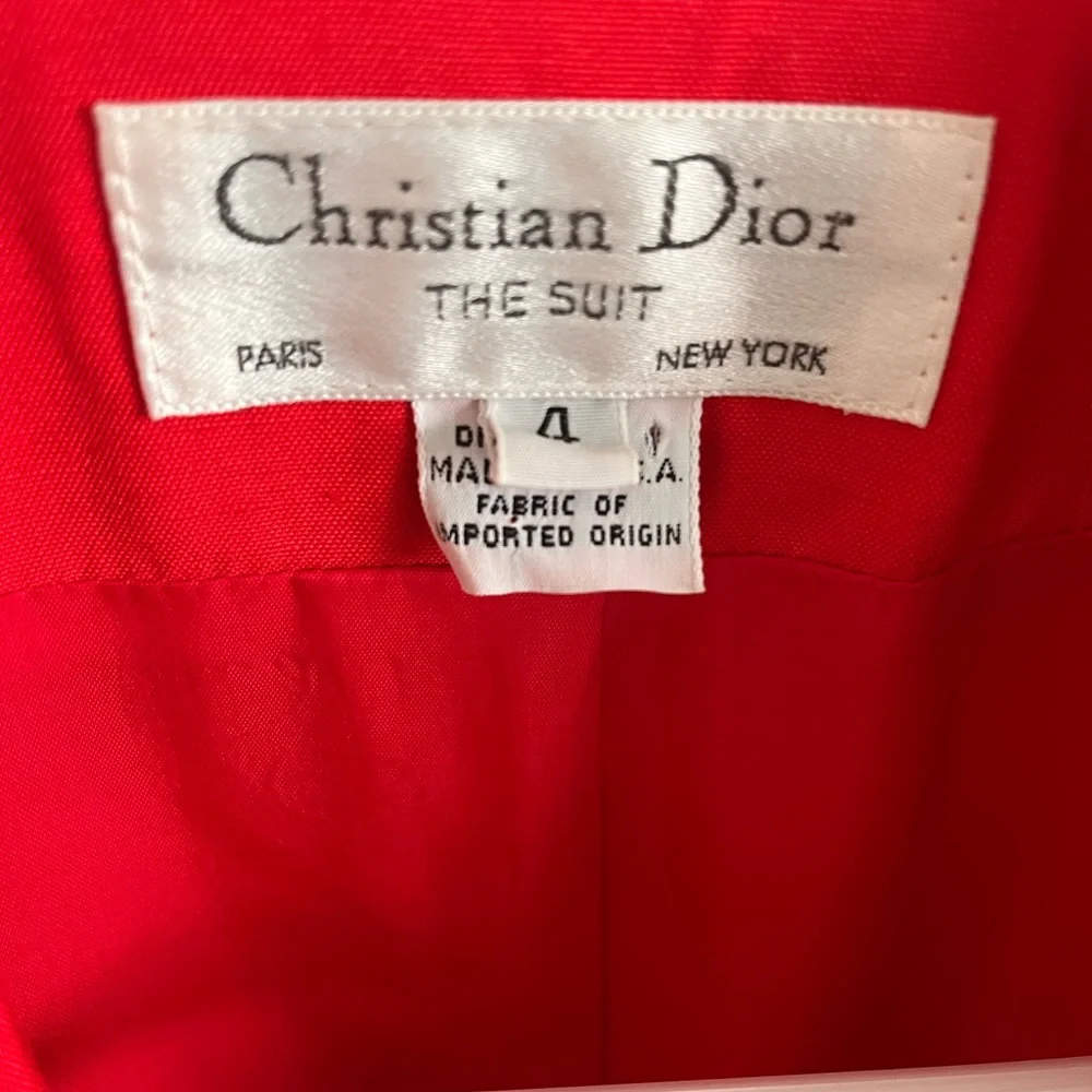 Cristian Dior Womens Blazer